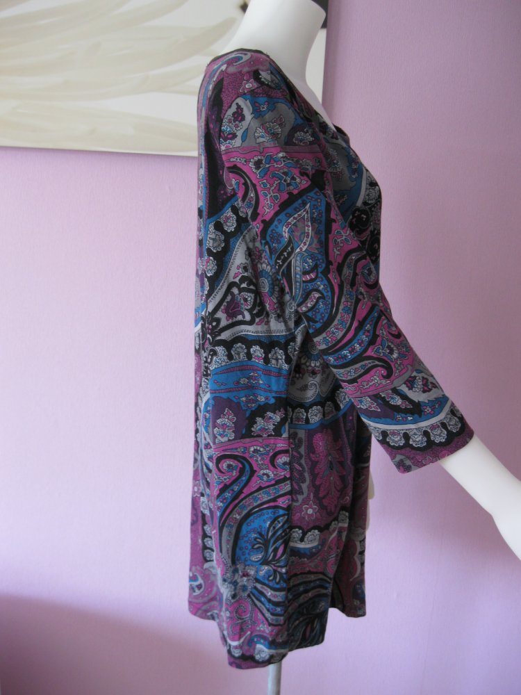 Tunika # Shirt # Via Appia # All-Over-Print # Bunt # 46