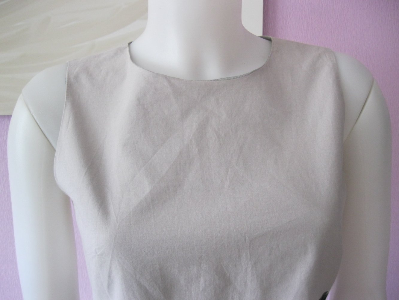 Trägerkleid # H&M # Sommerkleid # Blumen #  Muster # 100% Baumwolle # Grau/Schwarz/Weiß # 36