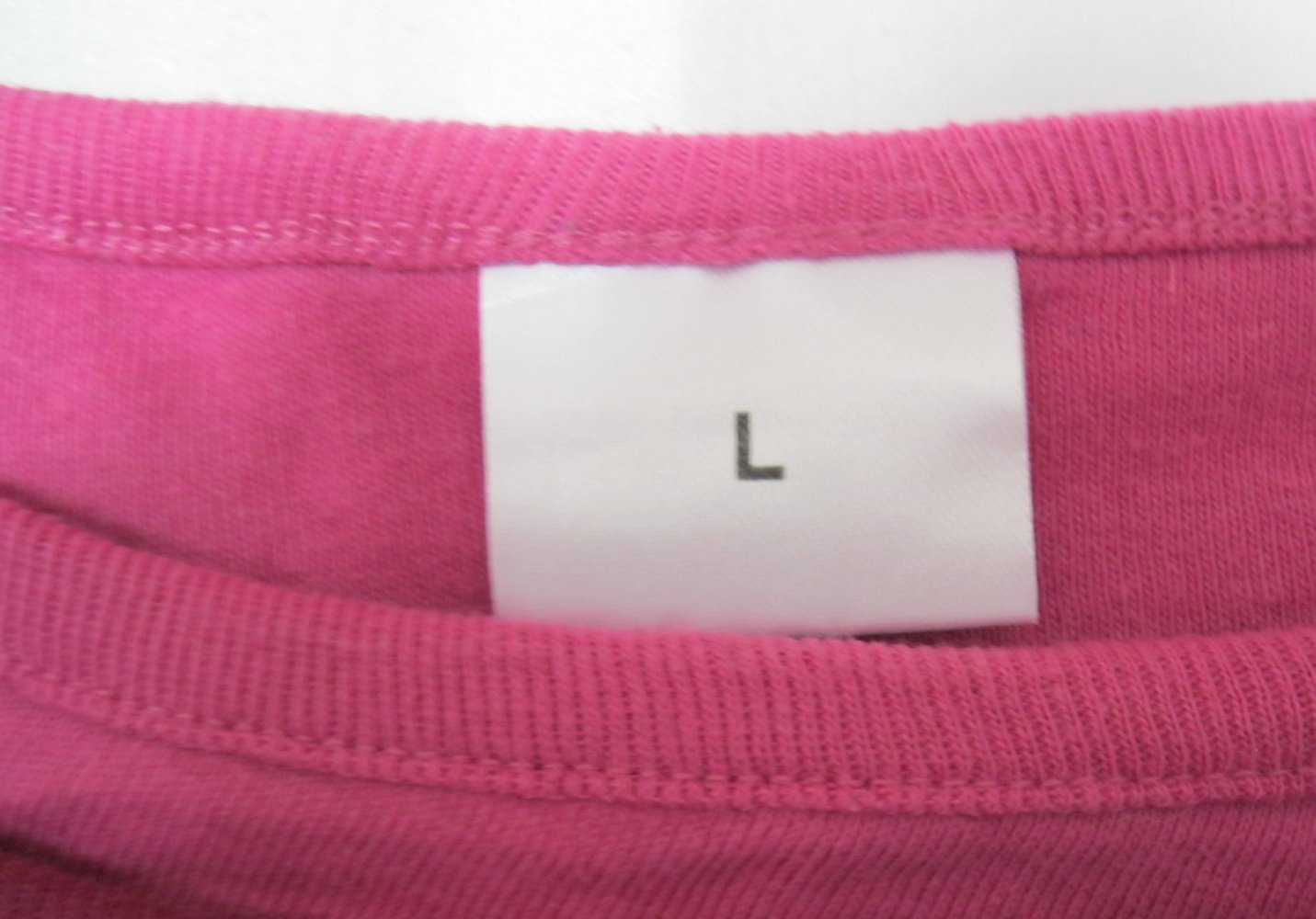 Spaghetti-top # burgunderrot/pink # L