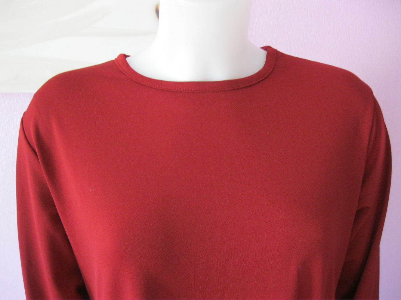 NEU # Tunika # Burgunderot # Viscose 50% # 42