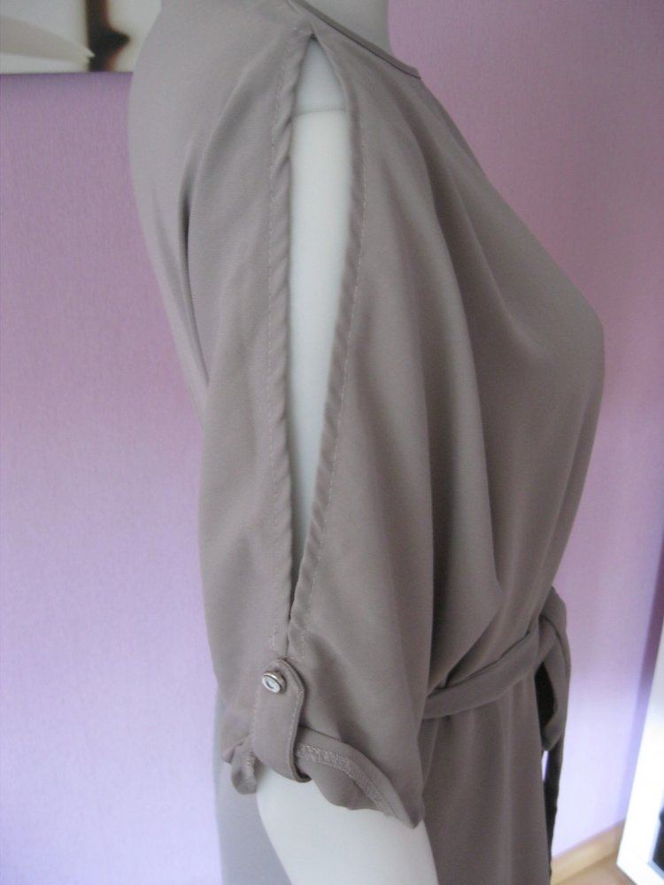 Mini-Kleid # Atmosphere # Grau # Halbarm # 40