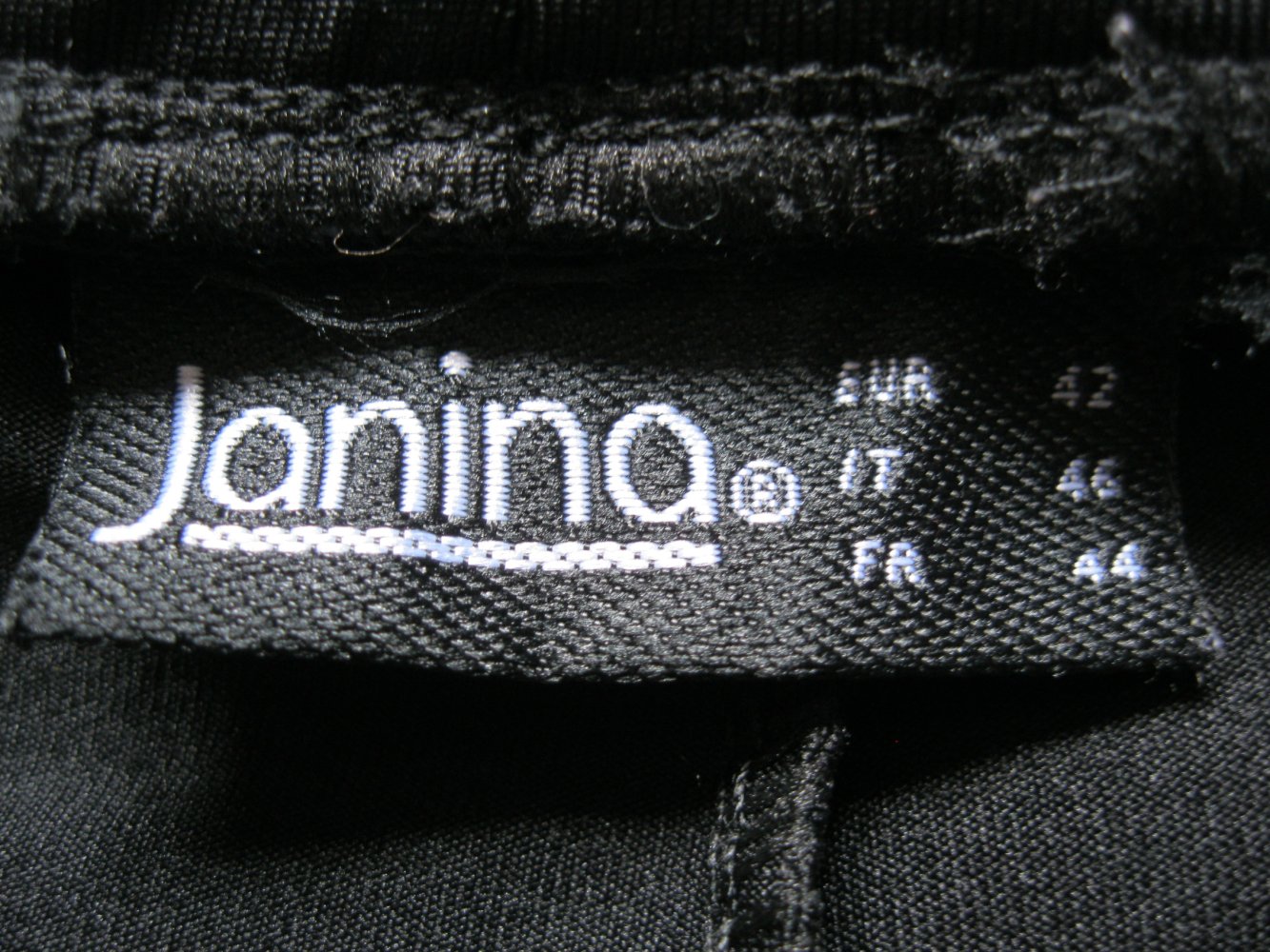  Leggings Raffung Janina schwarz 42