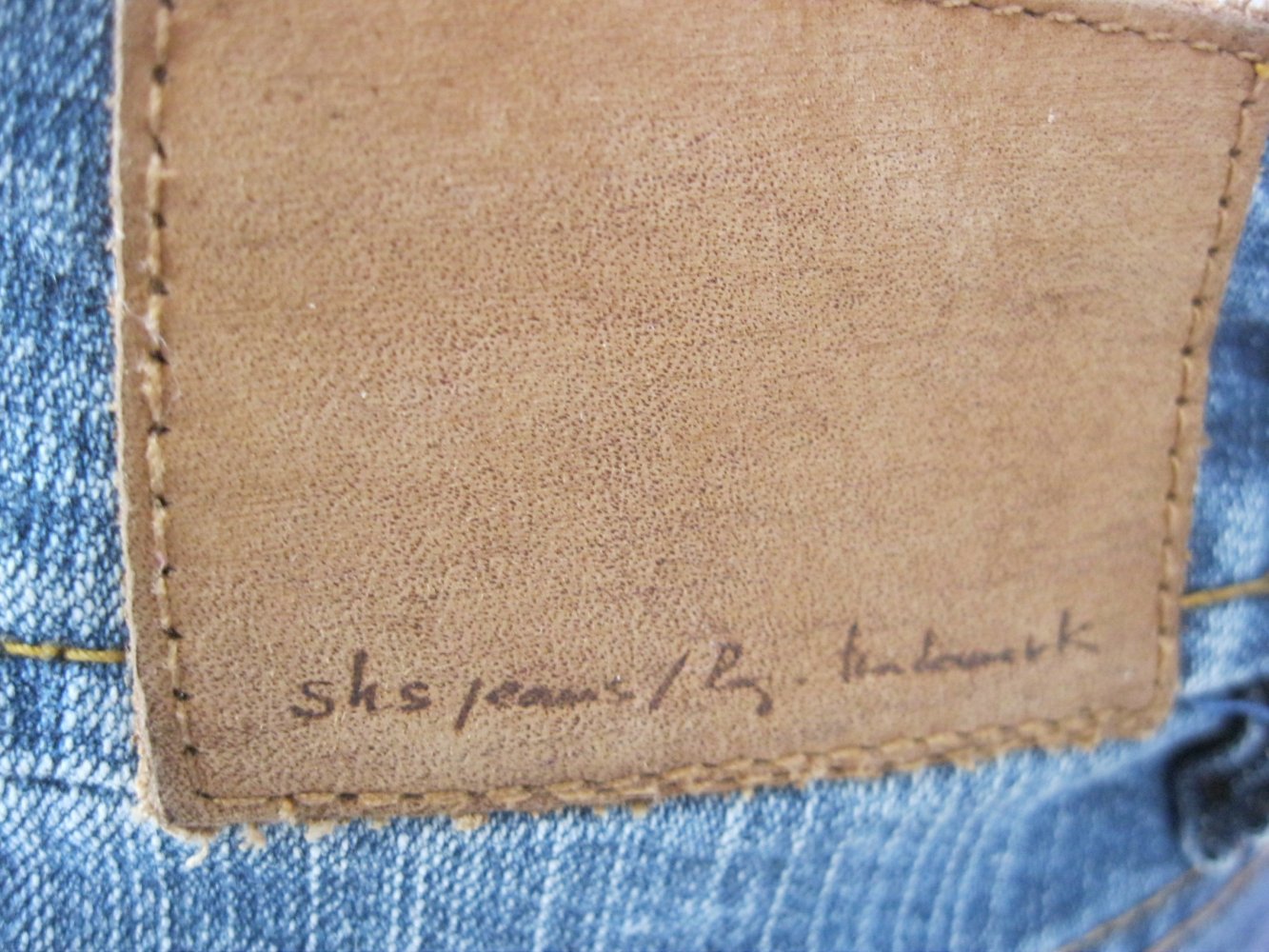 Jeans-Rock # Mini-Rock # Sasch # Denim # Blau # 28 (M)