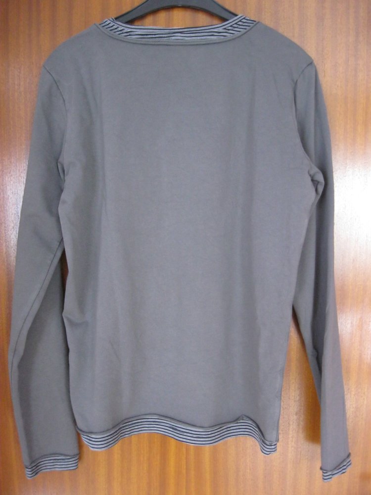 Freeman T. Porter Langarmshirt Grau 100% Baumwolle S