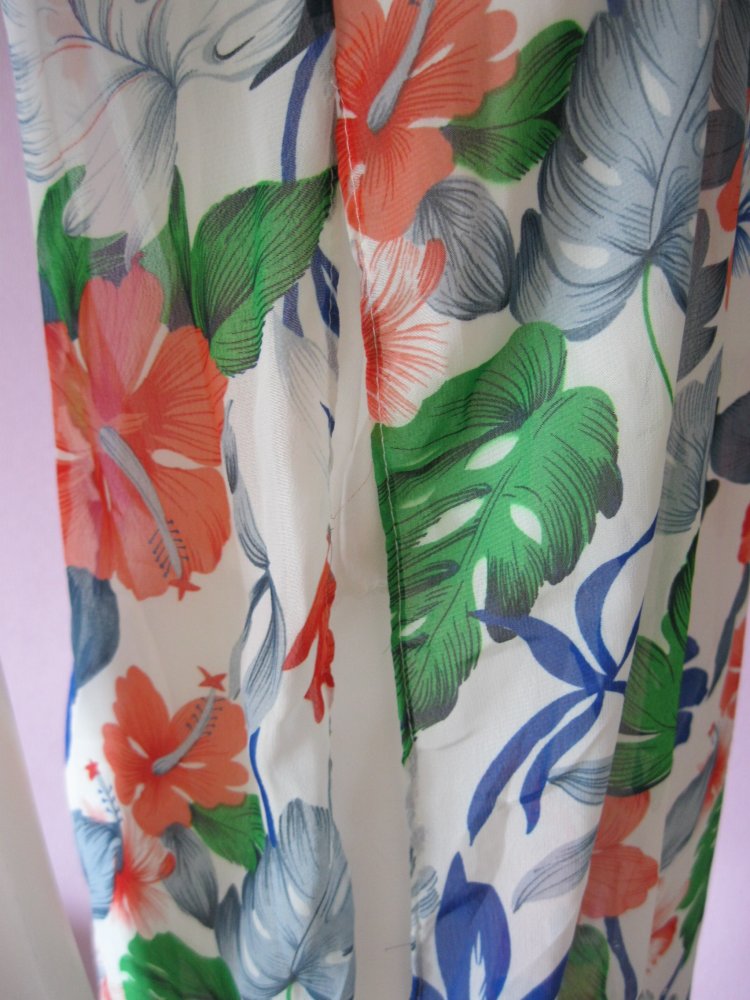 Eve seduire Longbluse ärmellos Blumen Hängerchen 8 (36/S)