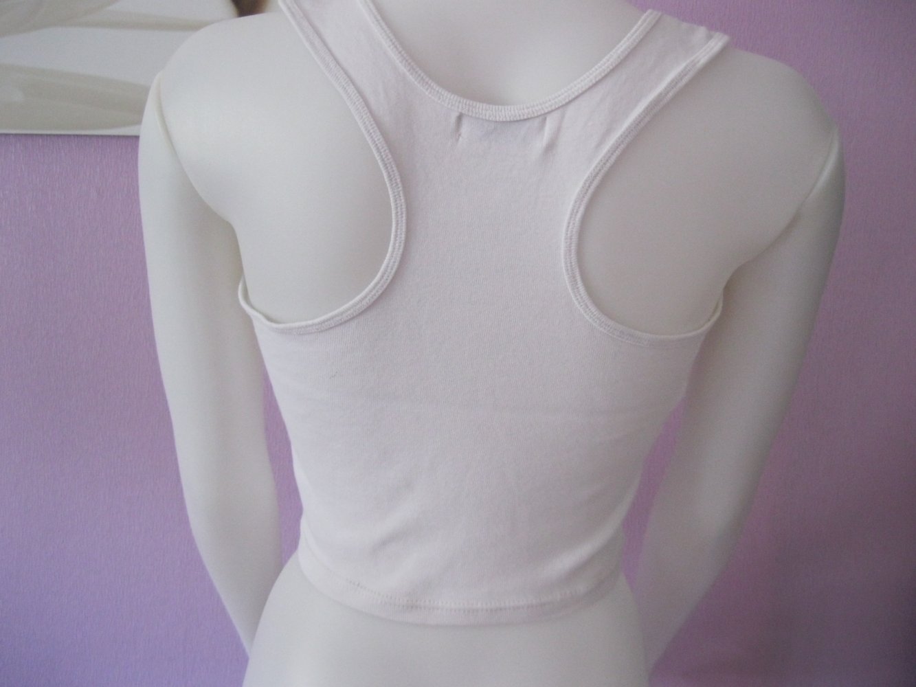 Tank-Top #  Prödyna # Bauchfrei # weiß # S