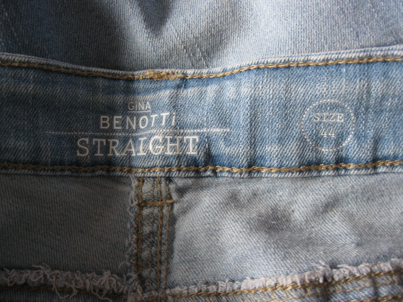 Gina Benotti Jeans Shorts  Baumwolle Strass/Perlen 44