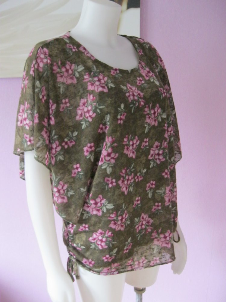 Janina T-Shirt florales Muster 42