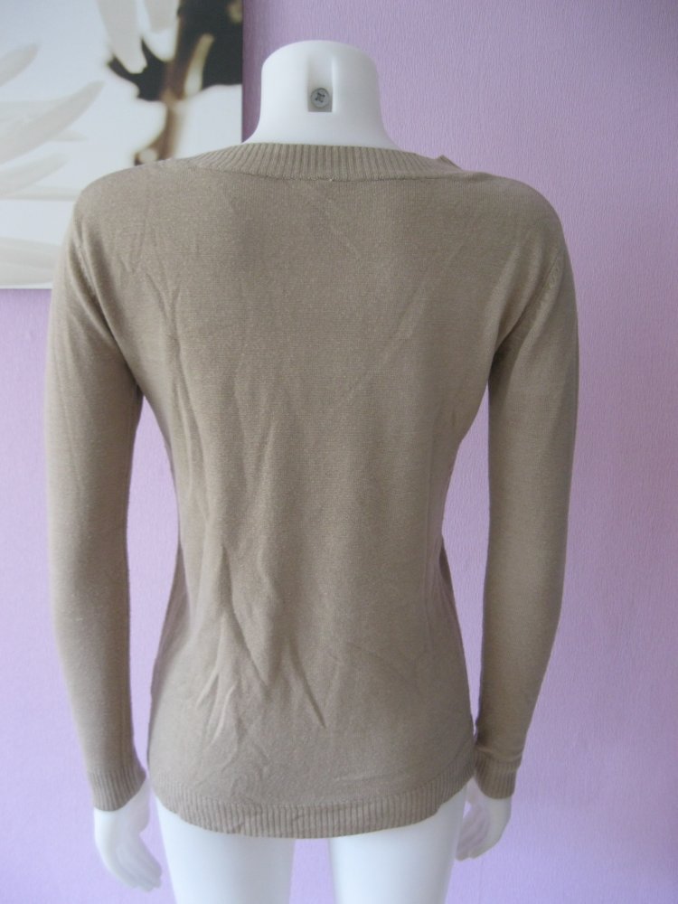 Manguun Feinstrickpulli Khaki S