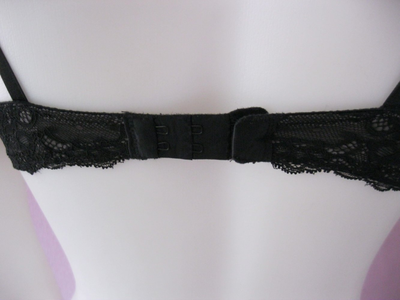 2x Push up BH # H&M # Spitze # Braun/Schwarz # Creme/Schwarz # 80 B