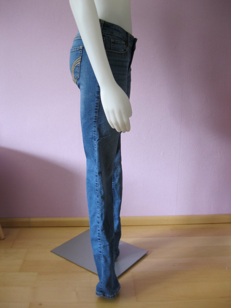 Jeans # Hollister # 5R # Skinny Jean # Blau # W27/L32 (34/36)