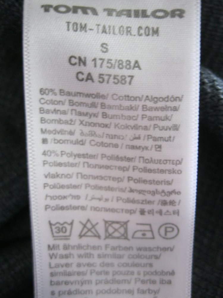 Jack & Jones Sweatshirt Frontprint Blau 100% Baumwolle S