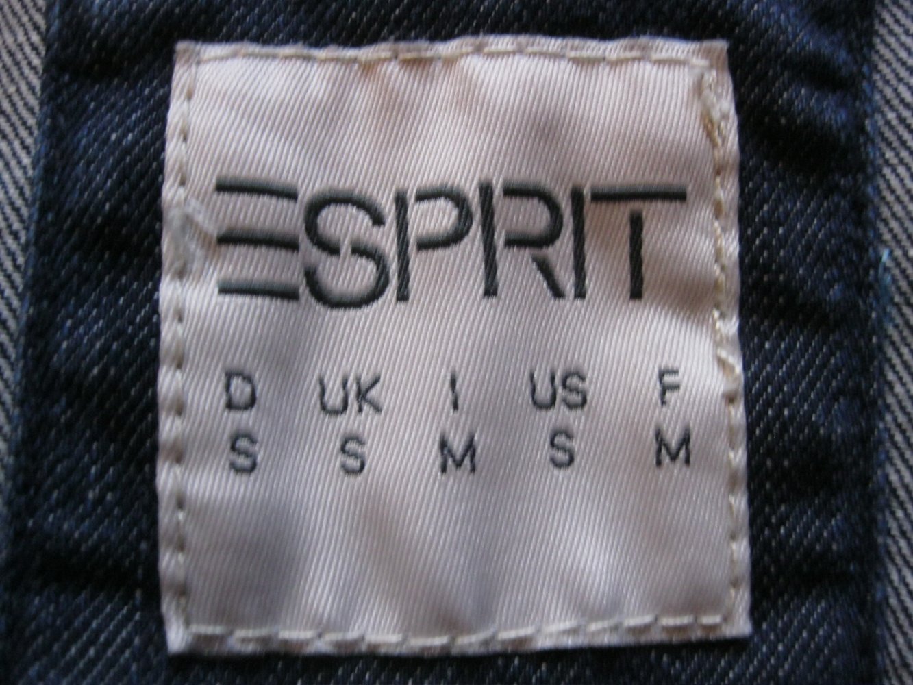 Jeansjacke # Kurzjacke # Esprit # Blau # Baumwolle # S