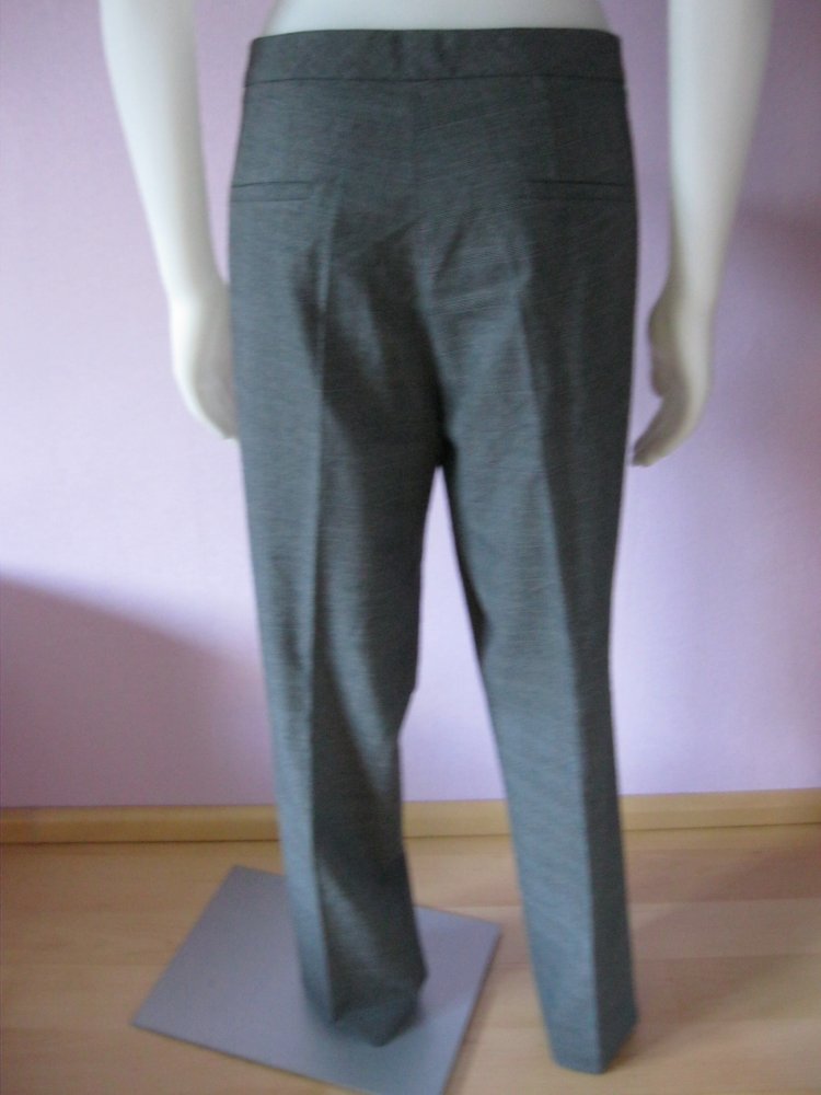 Stoffhose # Businesshose # Esprit # Bundfalte # Grau # 44