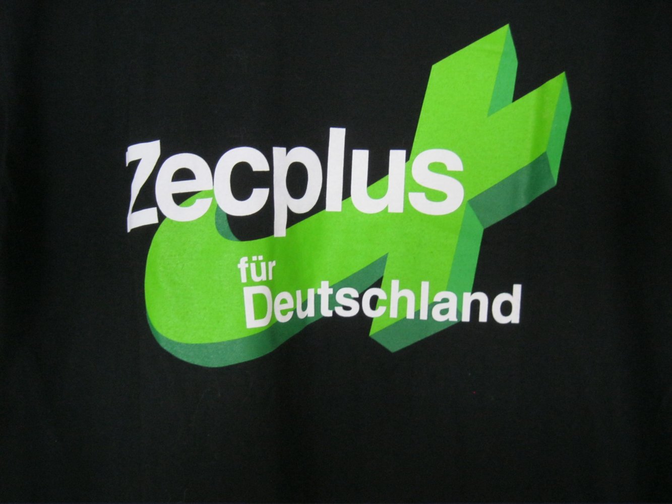 NEU Zecplus ZFD Shirt 100% Baumwolle Schwarz M