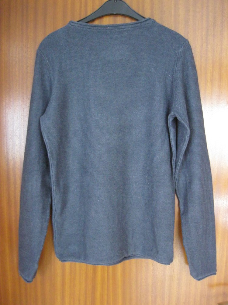 Jack & Jones Sweatshirt Frontprint Blau 100% Baumwolle S