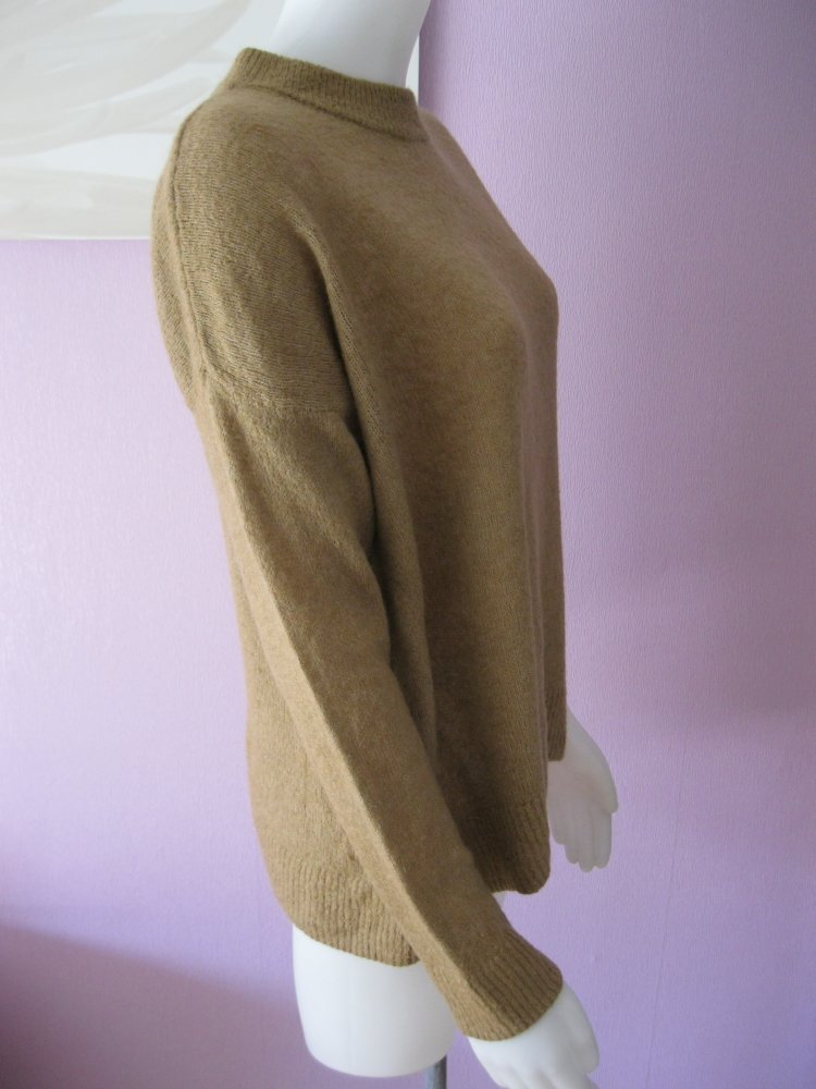 Strickpullover # H&M # 19% Mohair # Khaki # M