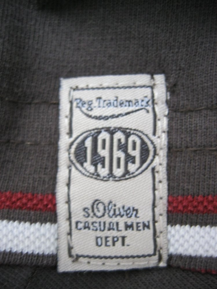 Polo-Shirt # S. Oliver # Braun # kurzarm # gestreift # 100% Baumwolle # S