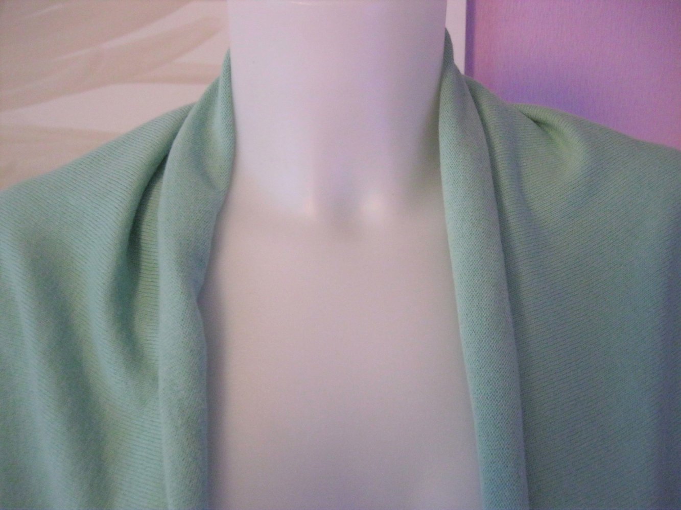 Schulterwärmer/Cardigan # AJC # Mint # Einheitsgröße # Oversize Form