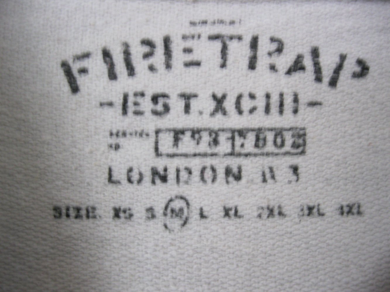 Firetrap London Sweatshirt Creme Baumwolle M