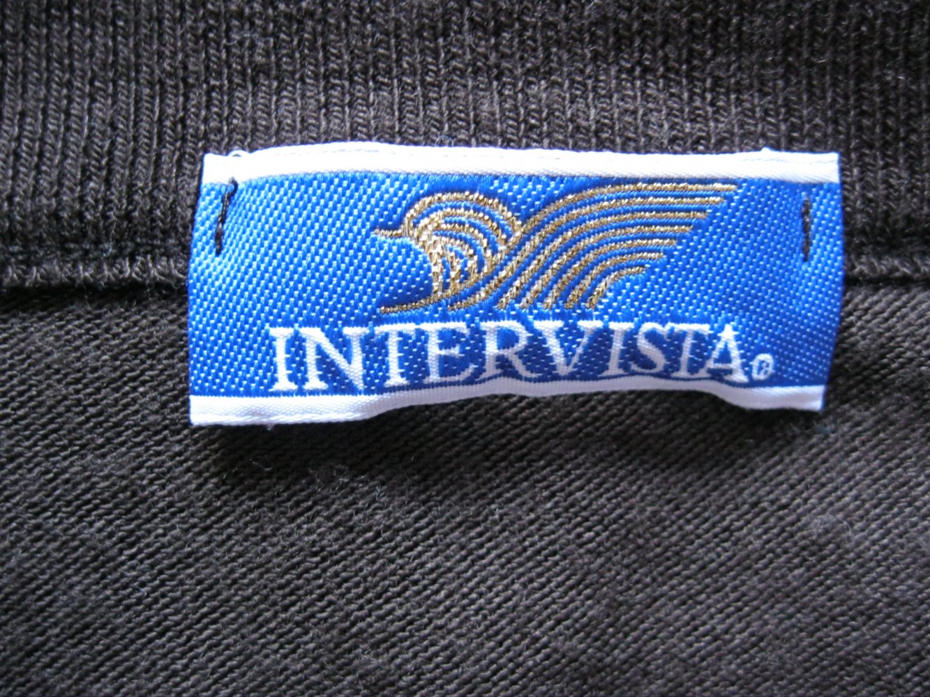 Strickjacke # Cardigan # Intervista # 50% Lana-Wolle # Braun/gemustert # M