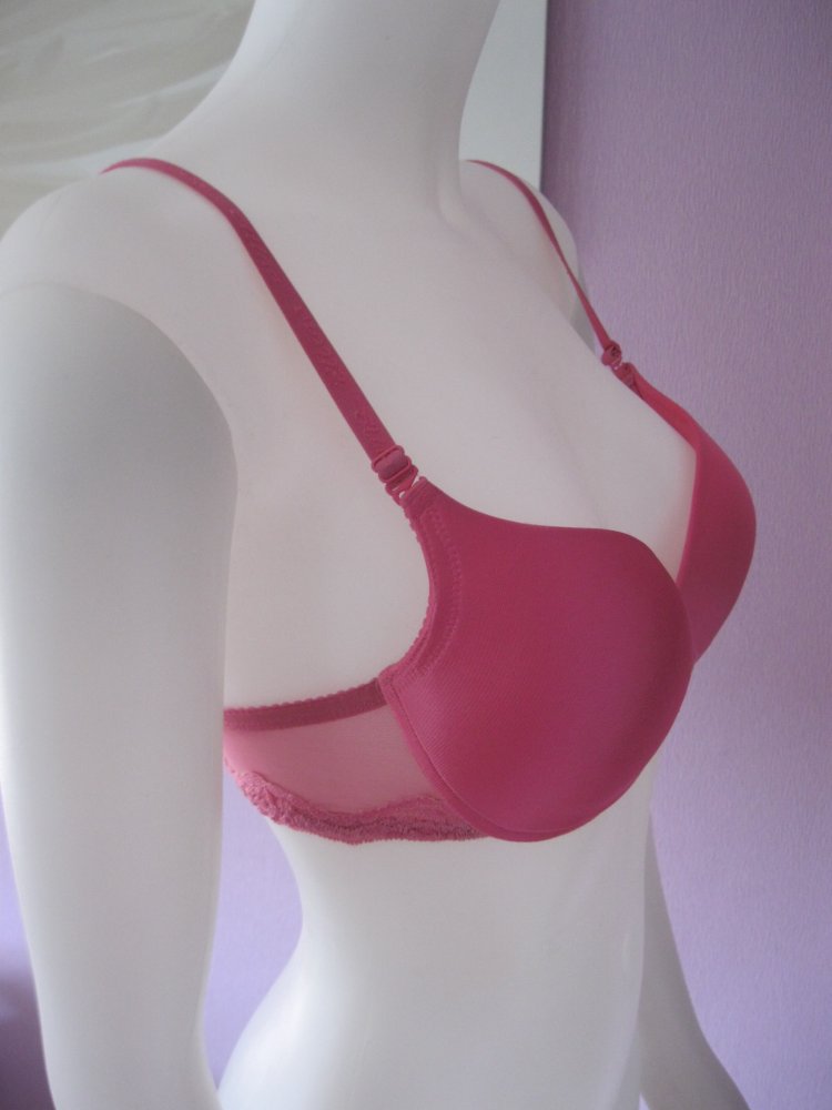Push up BH # Ellina # Spitze # Pink # 75 B