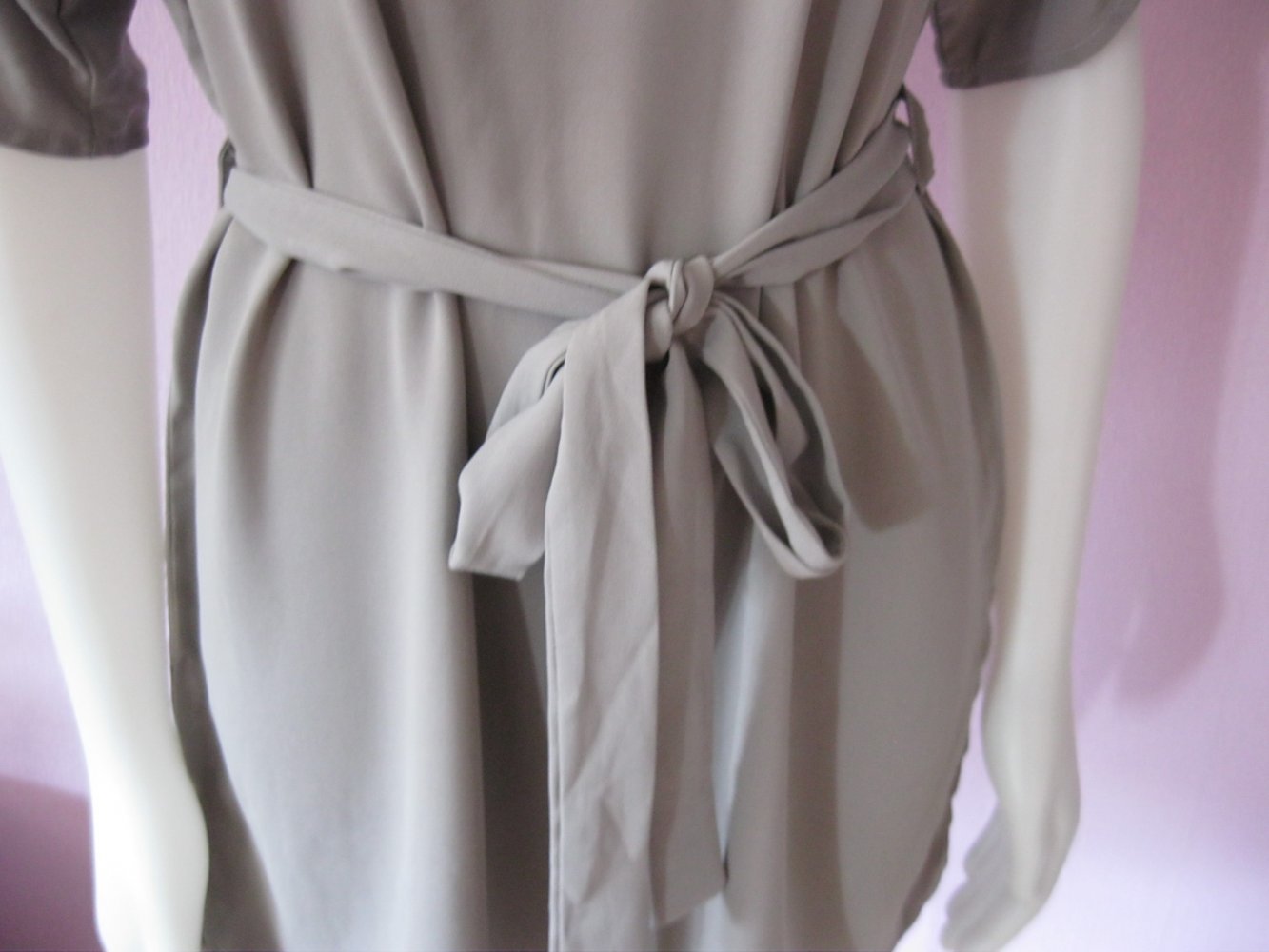Mini-Kleid # Atmosphere # Grau # Halbarm # 40
