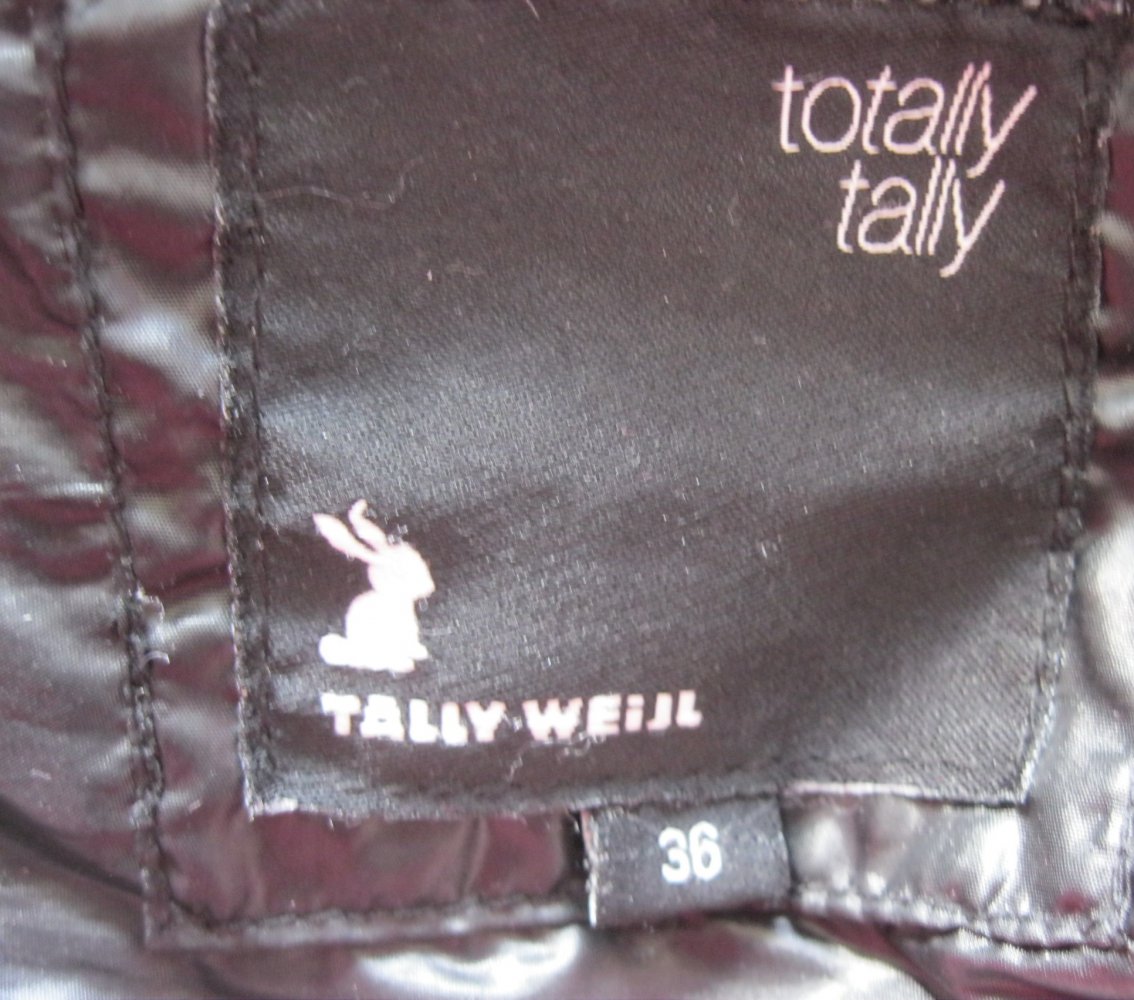 Steppjacke # Winter # Tally Weijl # Schwarz # 36