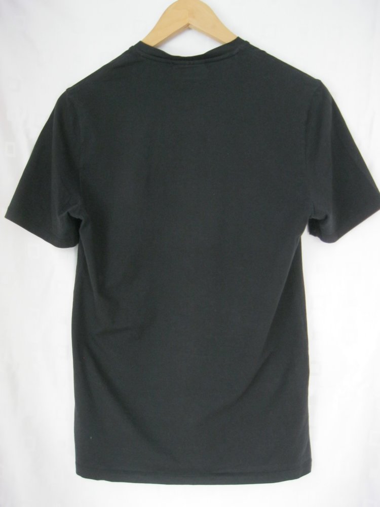 Hugo Boss T-Shirt V-Ausschnitt Baumwolle Schwarz M