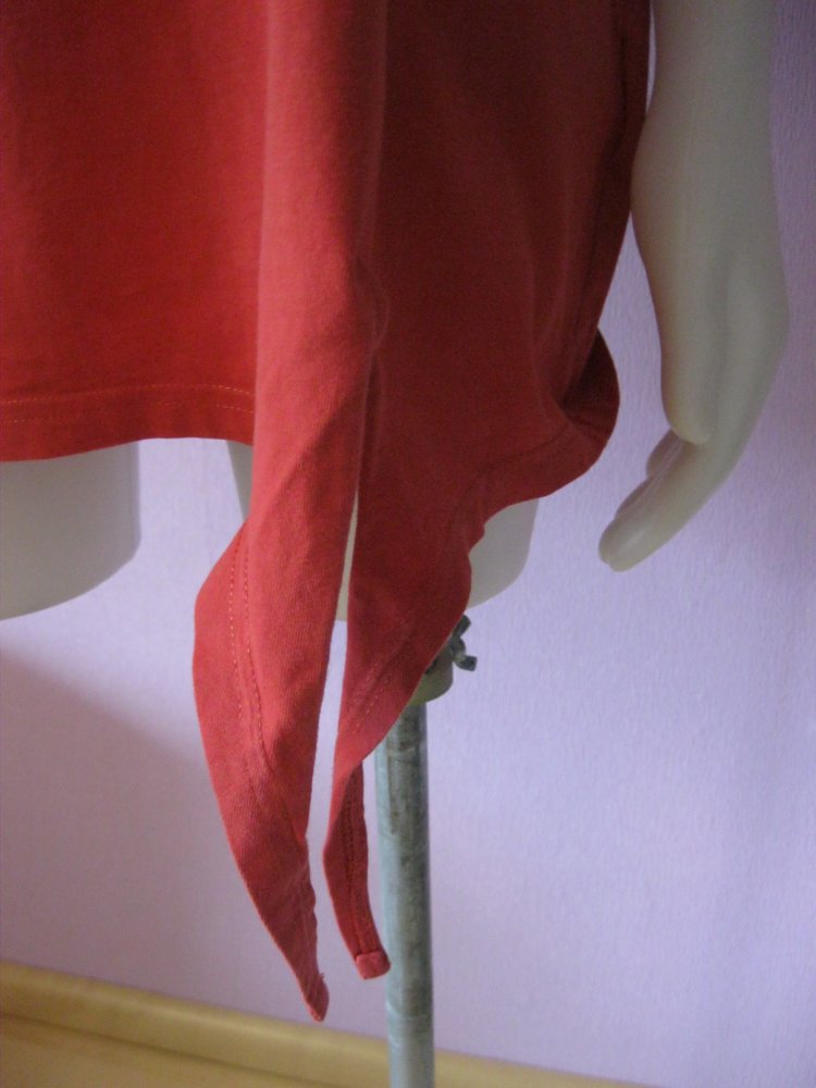 T-Shirt # Ulla Popken # Rot # Print # floral # Wasserzeichen # 100% Baumwolle #  50/52