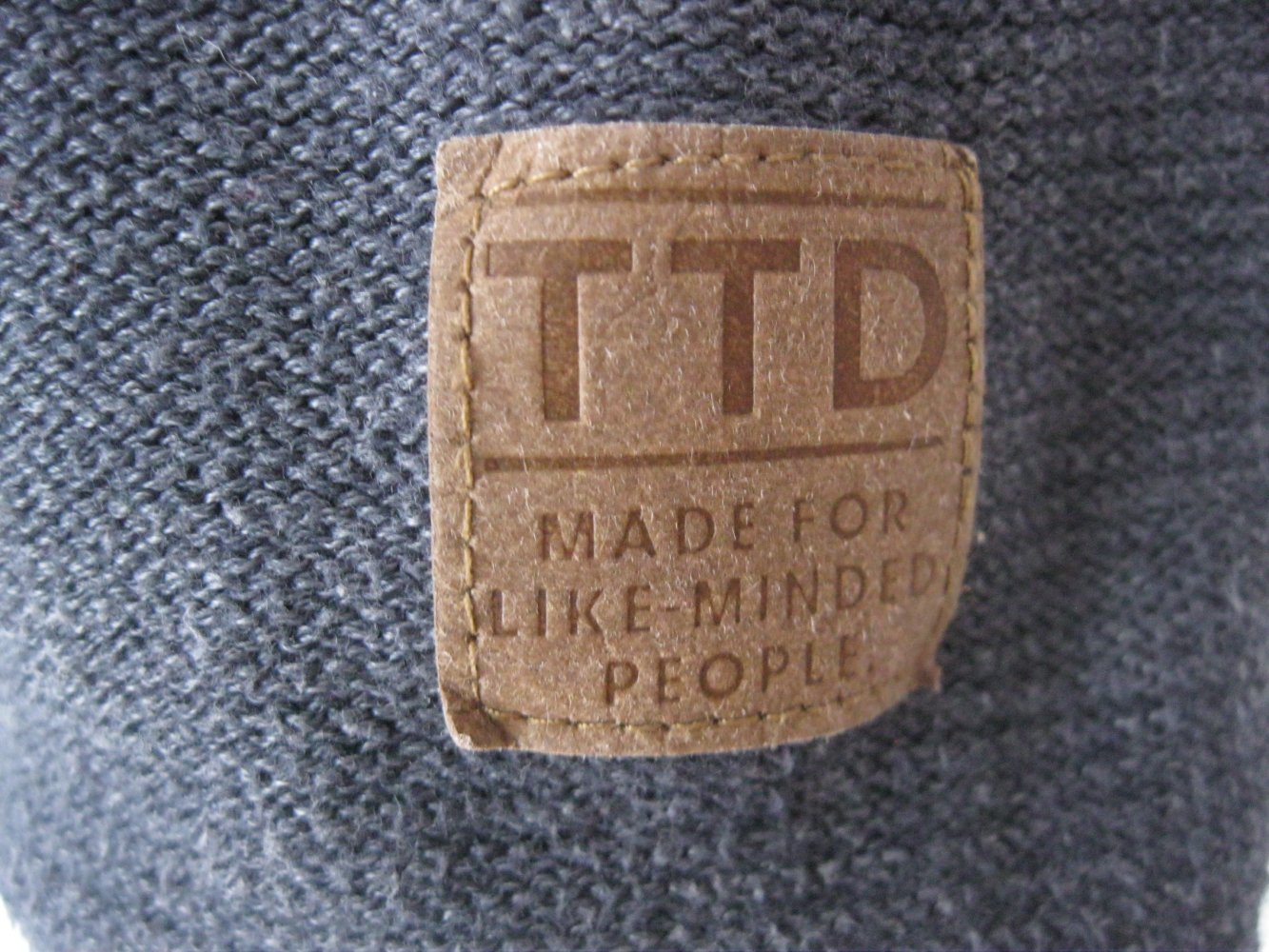 Tom Tailor Denim Strickpullover Baumwolle Blau  S