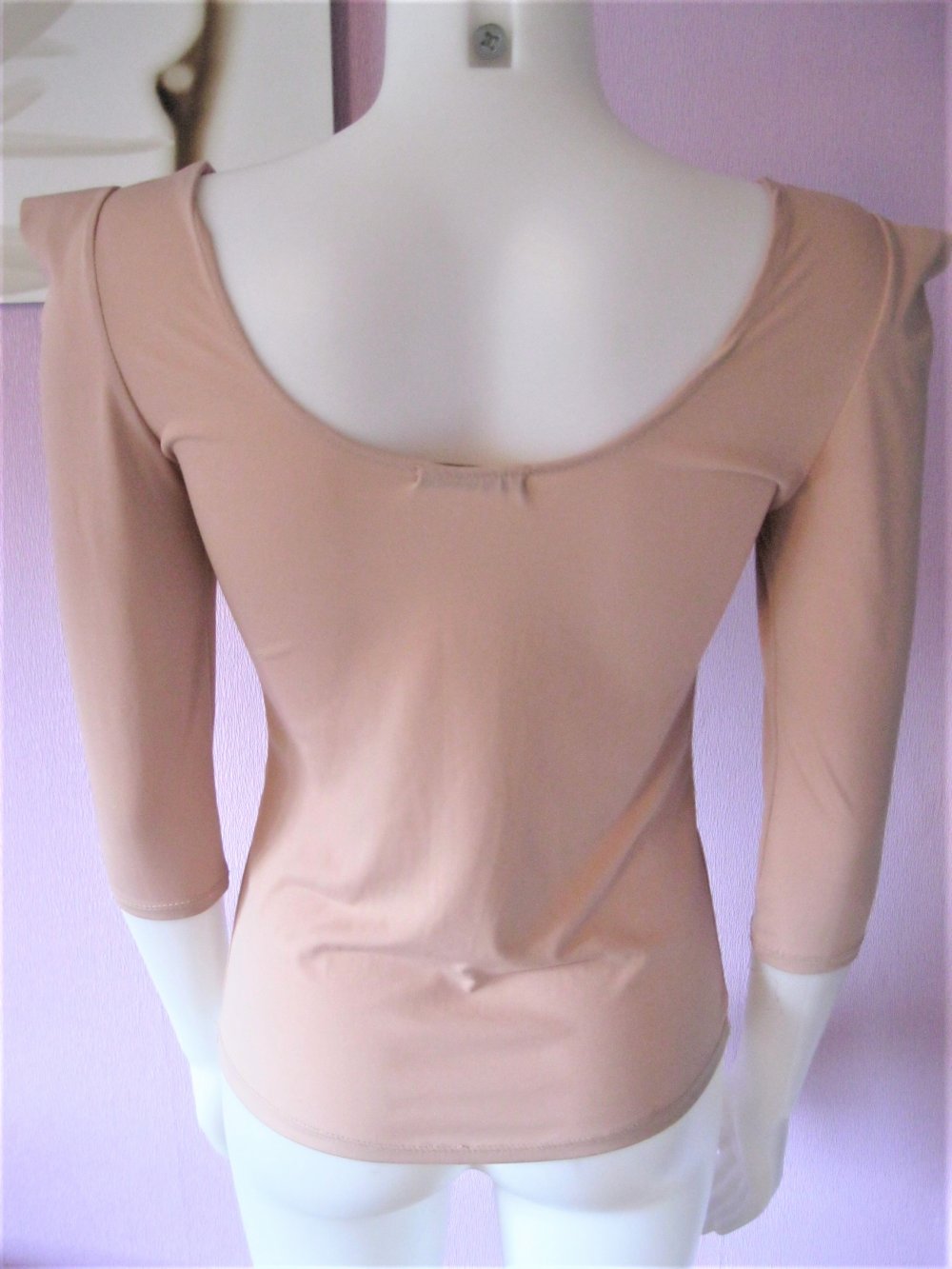 Langarmshirt # HeaHa # beige # 3/4-arm # XS