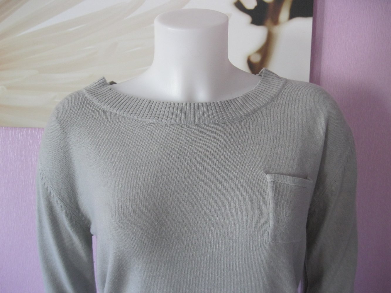 Strickpulli # Manguun # Grau # M
