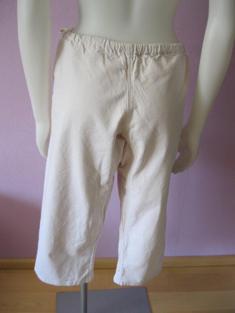 3/4-Hose # White Tiger # Made in Korea # 100% Baumwolle # weiß # Einheitsgröße (3)
