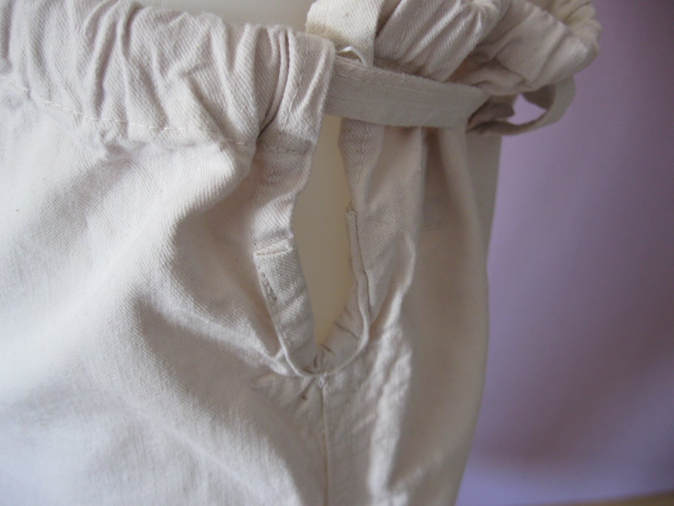 3/4-Hose # White Tiger # Made in Korea # 100% Baumwolle # weiß # Einheitsgröße (3)