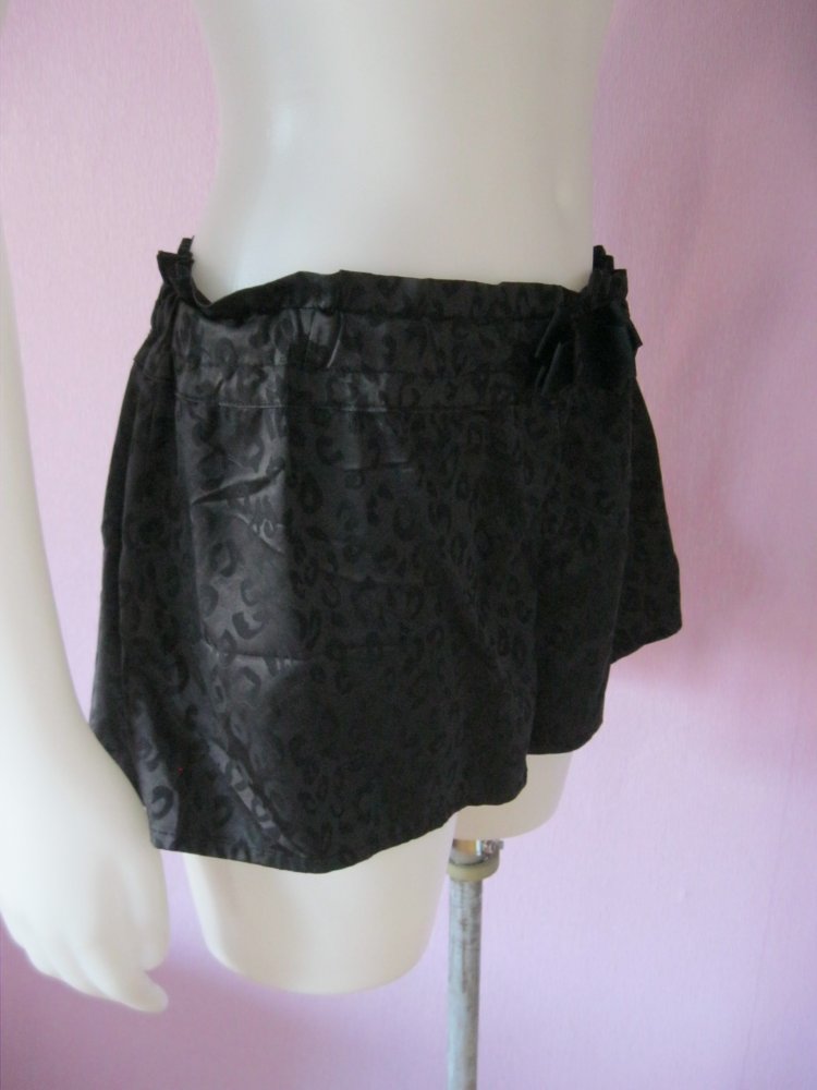 Shorts Leoprint Schwarz L