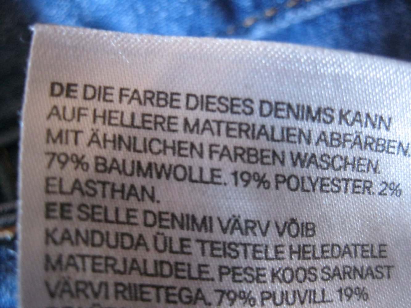 Skinny Jeans # Divided # blau # 36