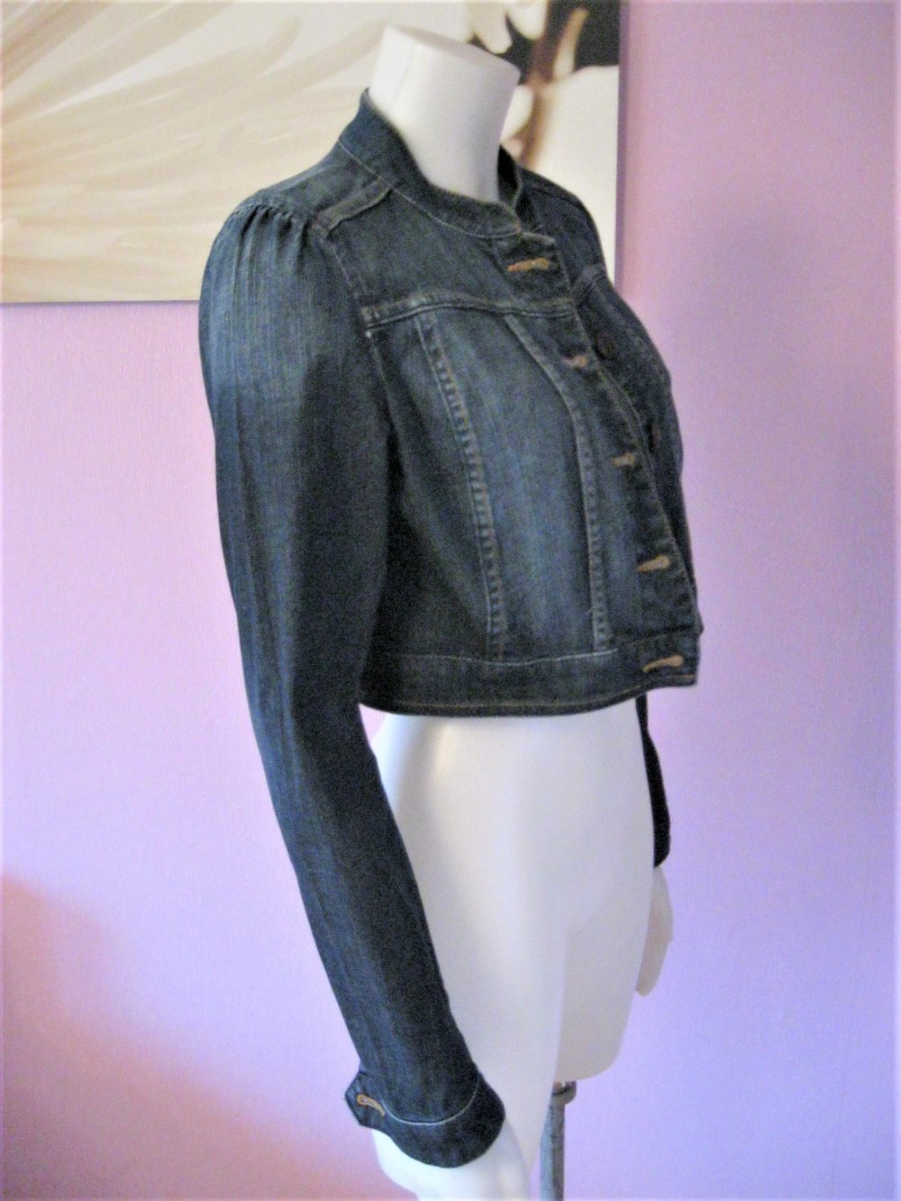 Jeansjacke # Kurzjacke # Esprit # Blau # Baumwolle # S