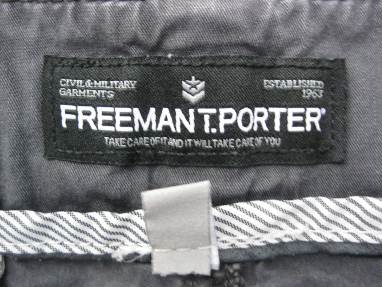 Cargo-Shorts # Freeman T. Porter # 100% Baumwolle # Washed Blue # Blau # 30  (44/S)