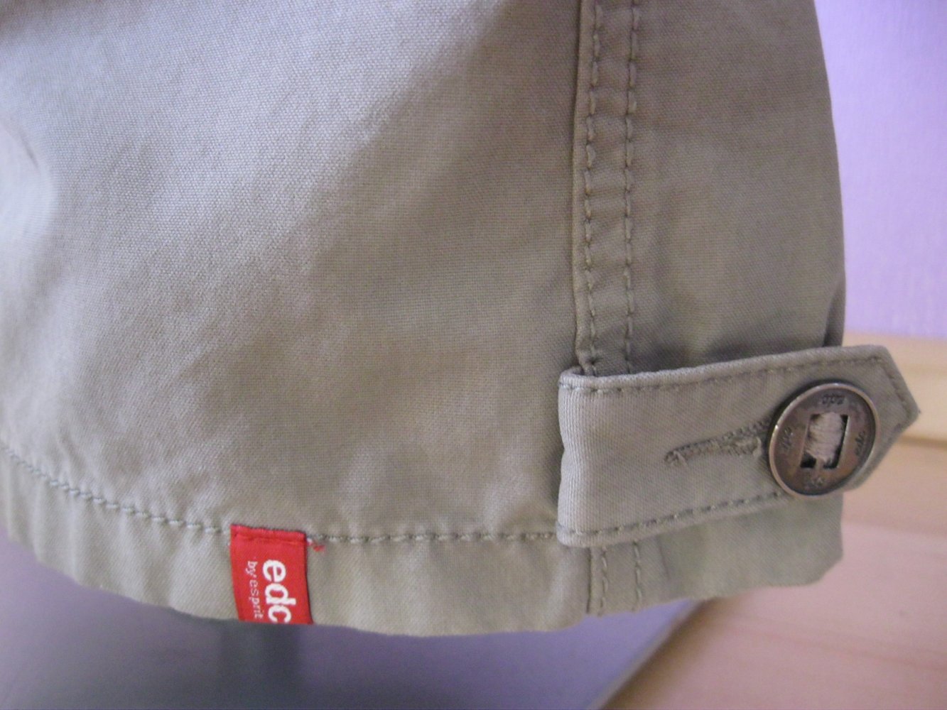 NEU edc by Esprit Schlaghose Khaki Baumwolle 38