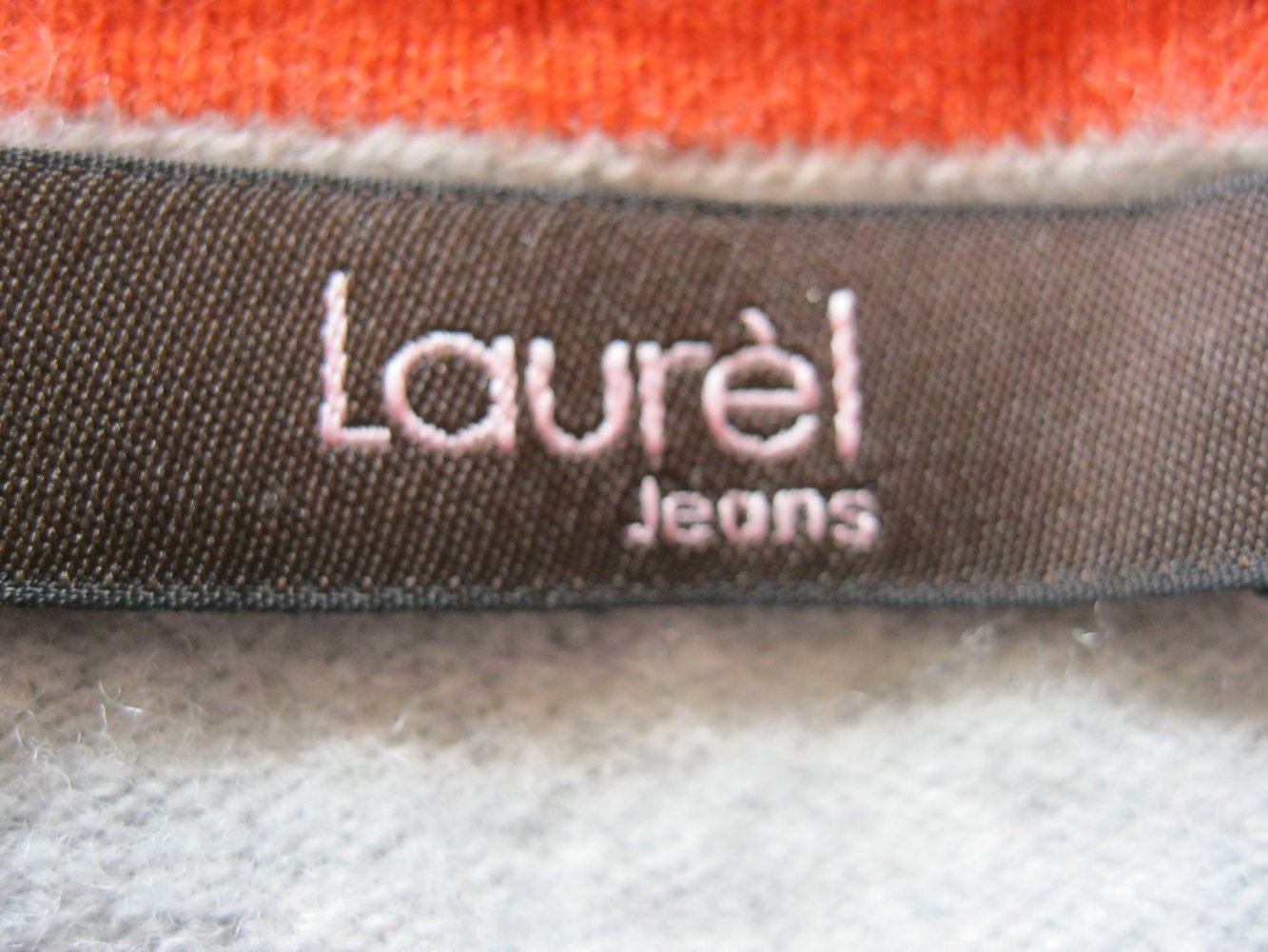 Laurèl Jeans Strickpulli Schurwolle Kashmir Grau S/M