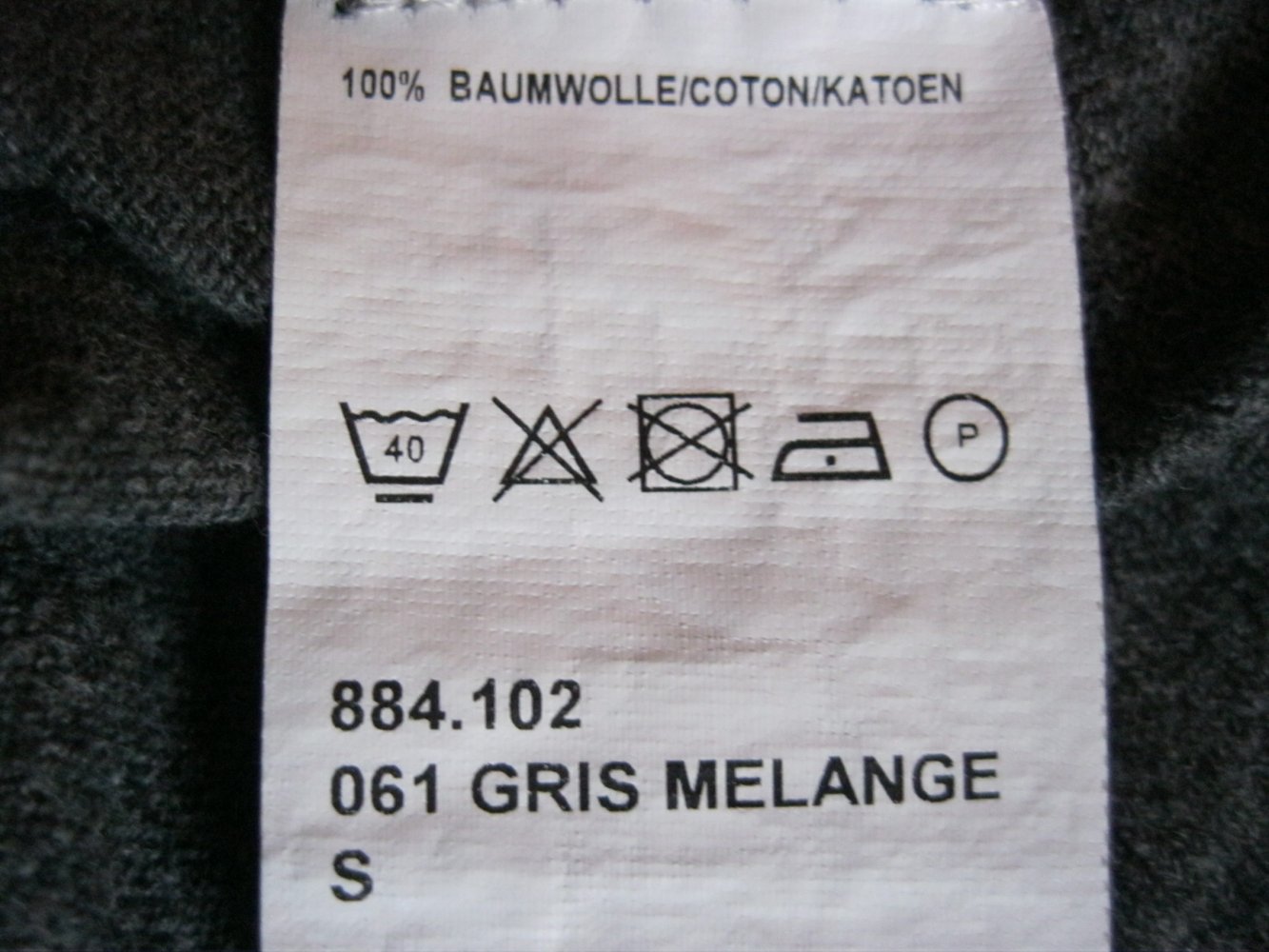 Cardigan # Long-Strickjacke # Yes or No # grau/meliert # S