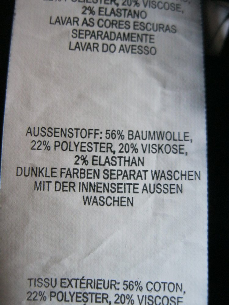 Skinny Jeans # Denim & Co. # Schwarz # 38