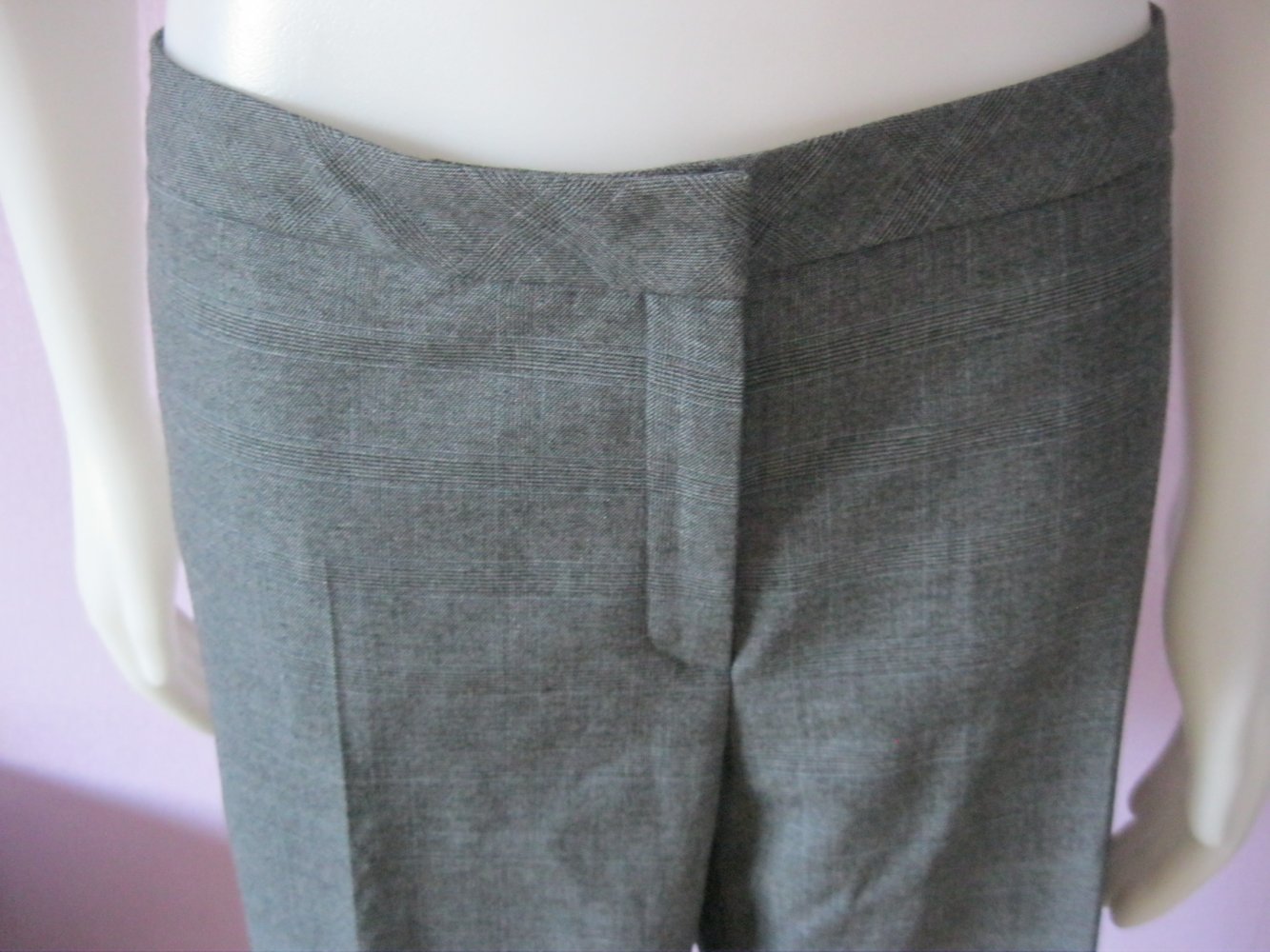 Stoffhose # Businesshose # Esprit # Bundfalte # Grau # 44
