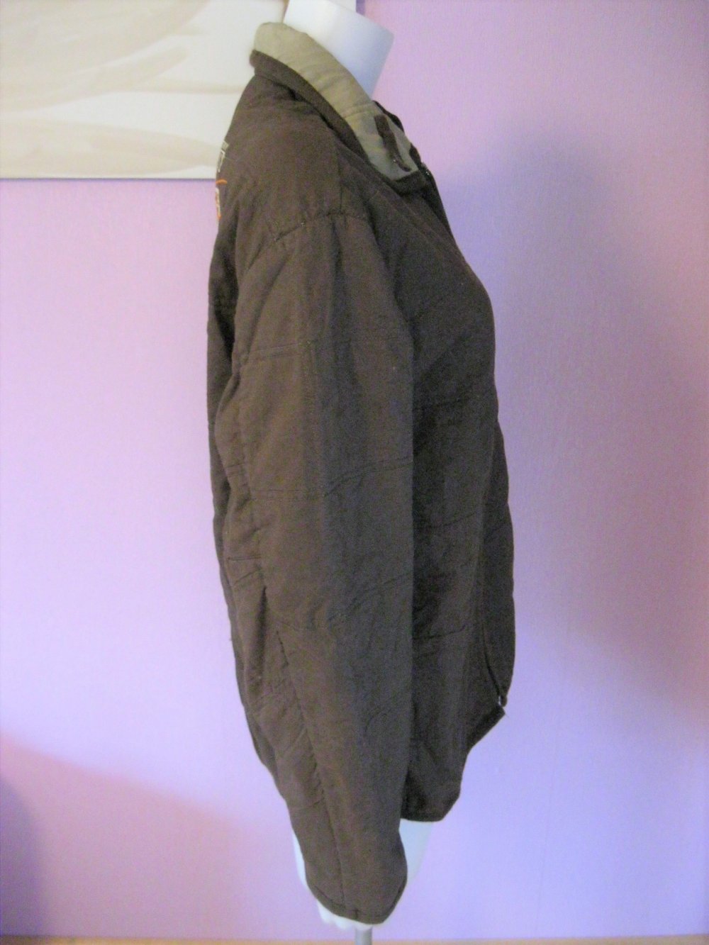 Napapijri Herren Steppjacke 100% Baumwolle gefüttert Braun M