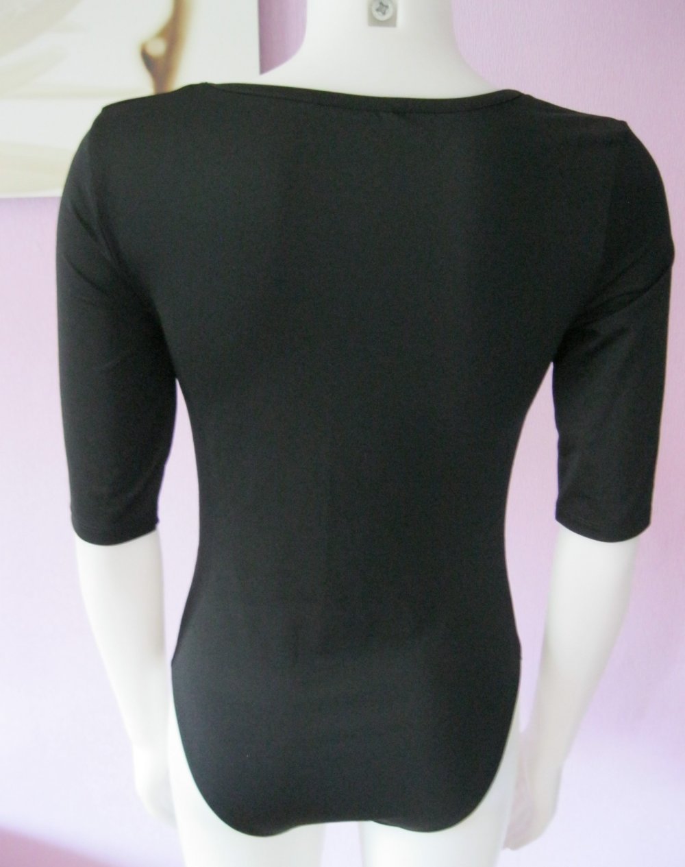 Halb-Arm Body # Kindness # Schwarz # S/M