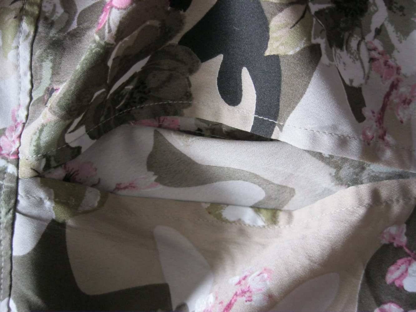 Bluse # Tally Weijl # ärmellos # Blumen # Khaki # S