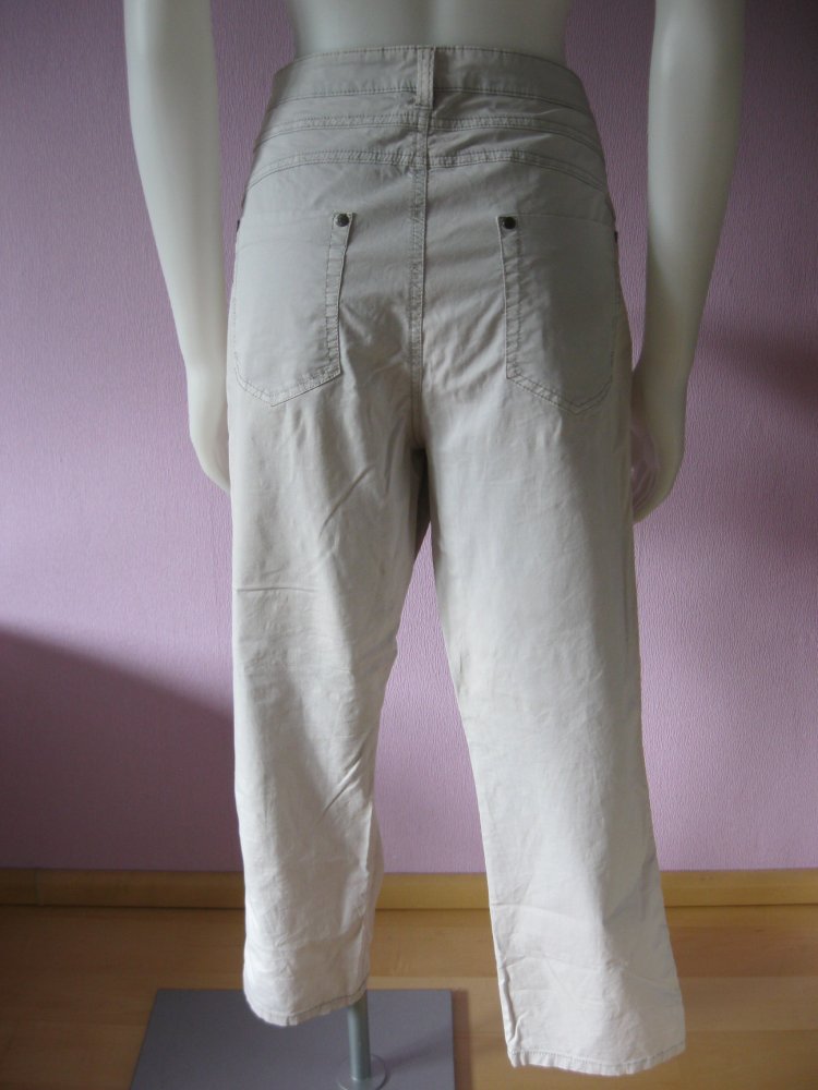 Street One 7/8-Hose Maxima Baumwolle Hellgrau 44/26