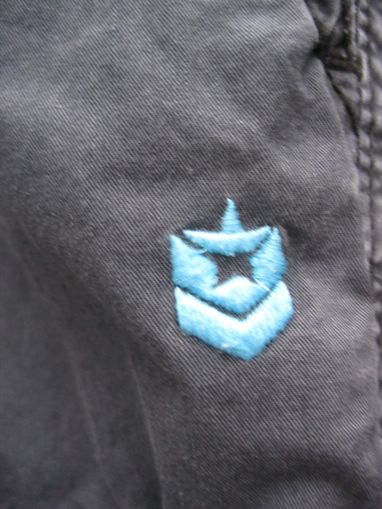 Cargo-Shorts # Freeman T. Porter # 100% Baumwolle # Washed Blue # Blau # 30  (44/S)