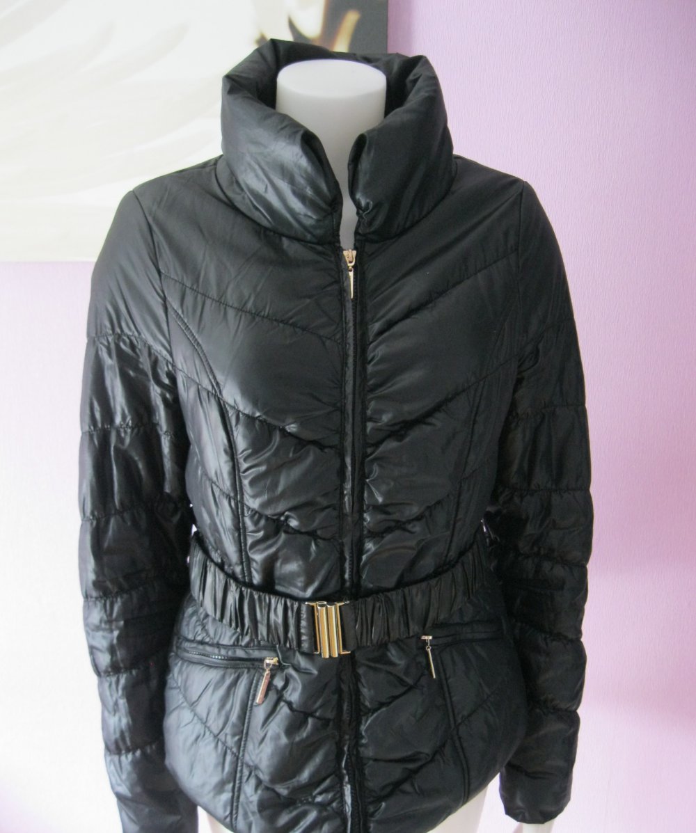 Steppjacke # Winter # Tally Weijl # Schwarz # 36
